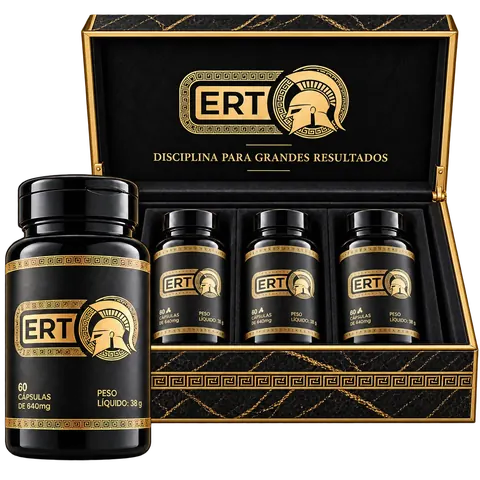 ERT: estojo e frasco