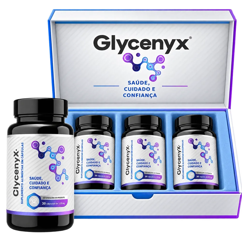 Glycenyx: estojo e frasco