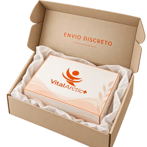 VitalArctic+: caixa de envio discreta
